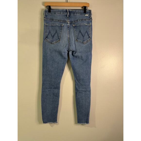 Mother high waisted looker ankle fray in big sky size 30 - Picture 3 of 8